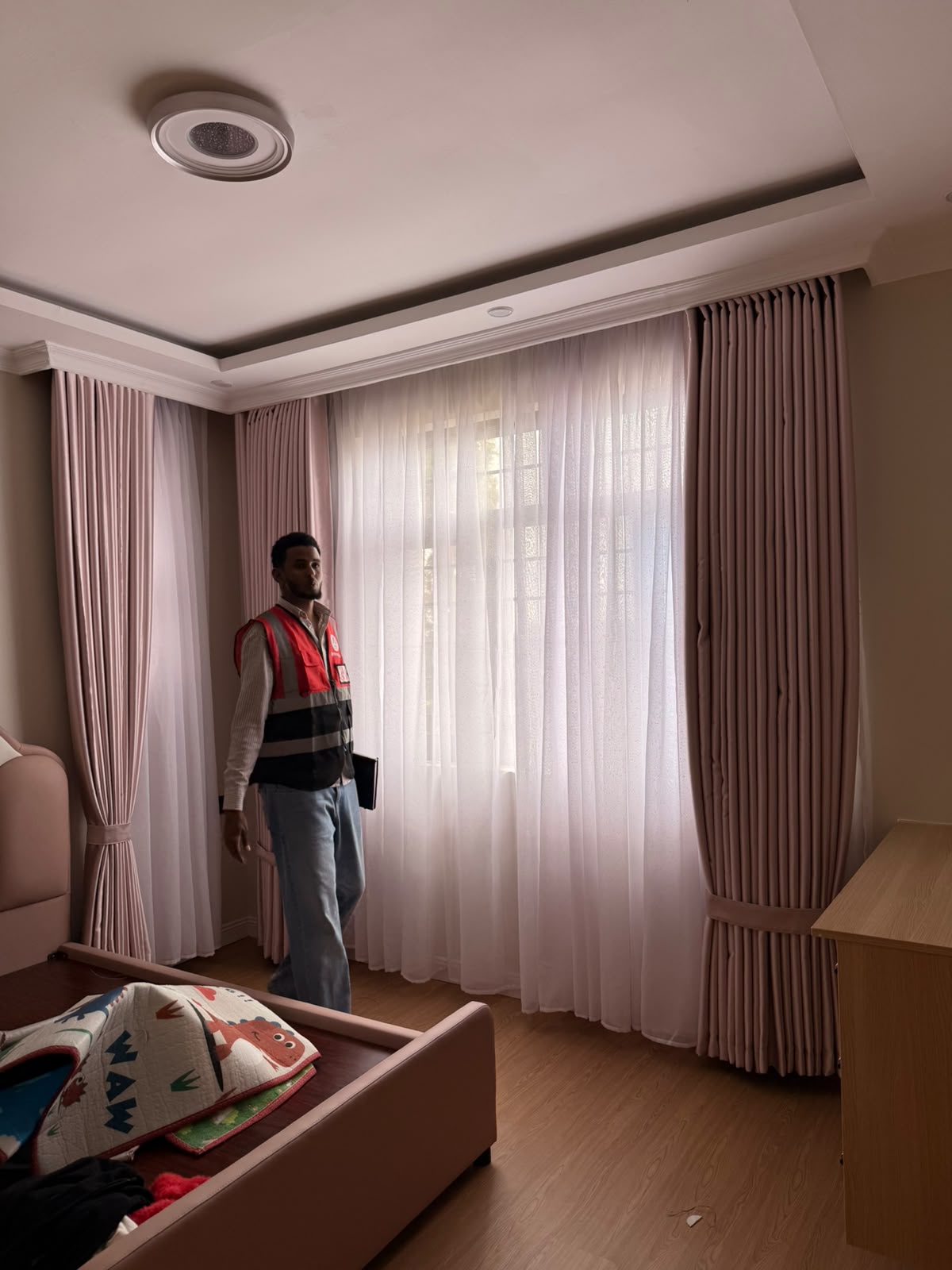 Abdii Finest Curtains Blackout Rest — layered bedroom curtains for total darkness Nairobi